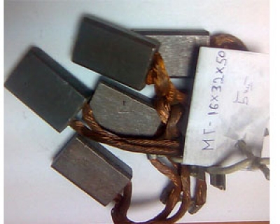 меднографитовые щетки 16х32х50