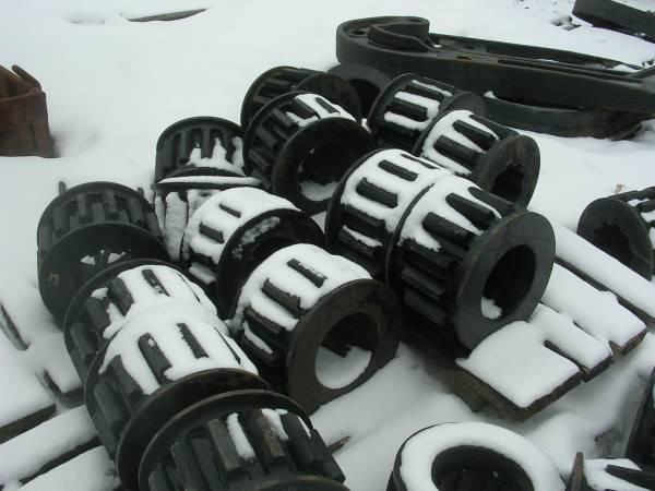 Шестерня кремальерная z=14, m=24 на ЭКГ-5 чертеж 1080.55.306