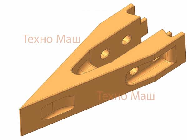 Зуб ковша прямой 1080.02.11-1_1 Зуб ковша прямой 1080.02.11-1