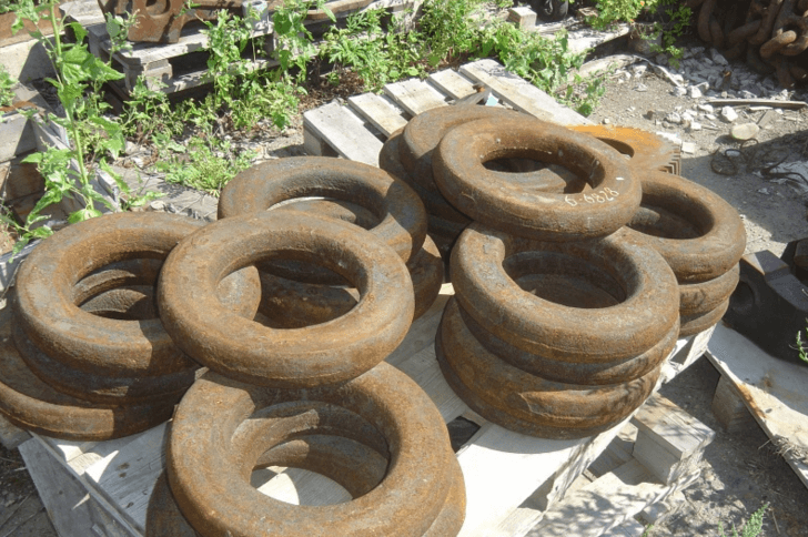 кольца упряжи ковша ЭШ 6-45