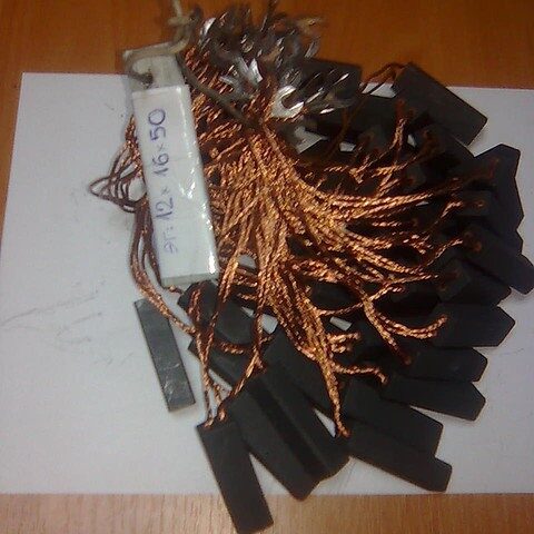 графитовые щетки ЭГ-14 12х16х50