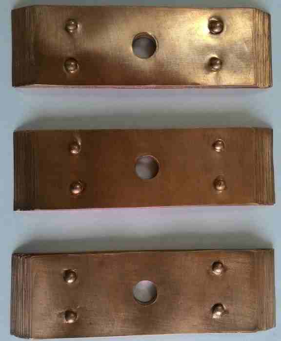 Контакт рабочий подвижный (щетка) 5ВУ.578.00