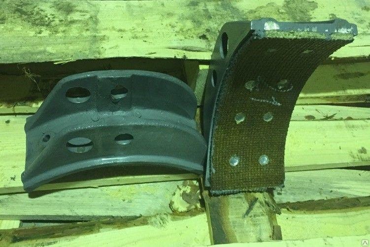 Колодка тормоза хода