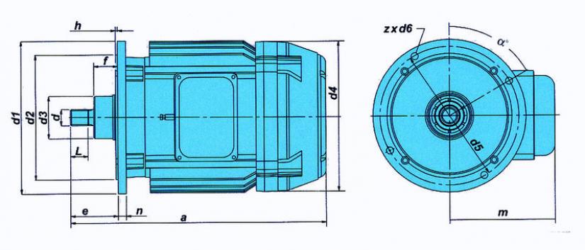 Еlektrodvigatel-podema-KG-II-2714-30-6 Электродвигатель подъема КГ II 2714-30/6
