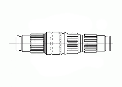 Вал напорный ЭКГ-5 чертеж 1080.05.379 Вал напорный ЭКГ-5 чертеж 1080.05.379