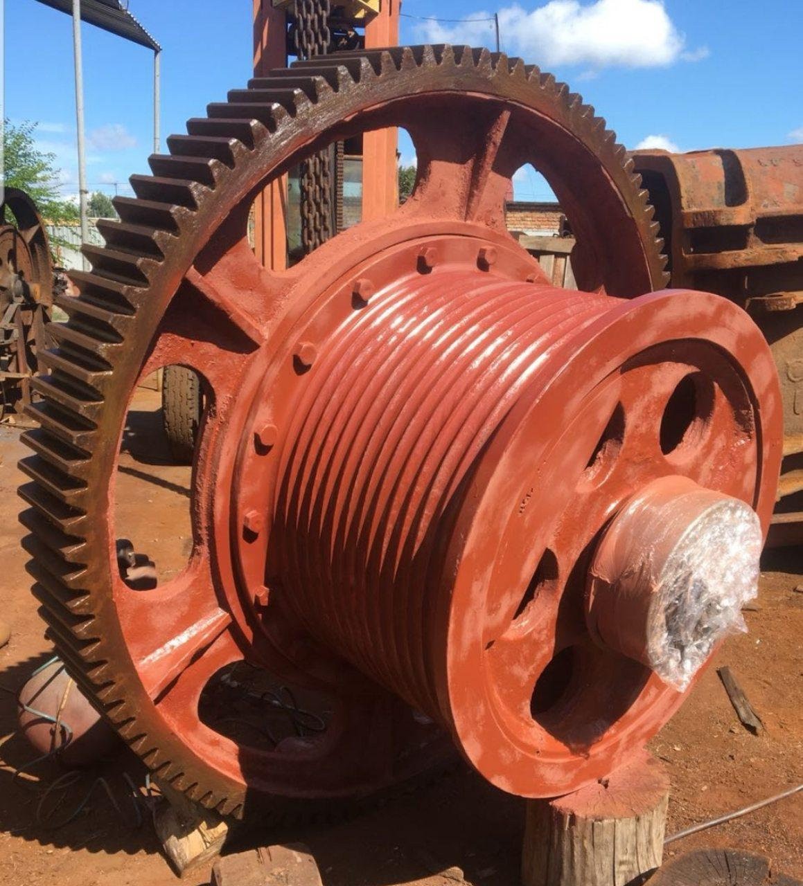 Привод барабана