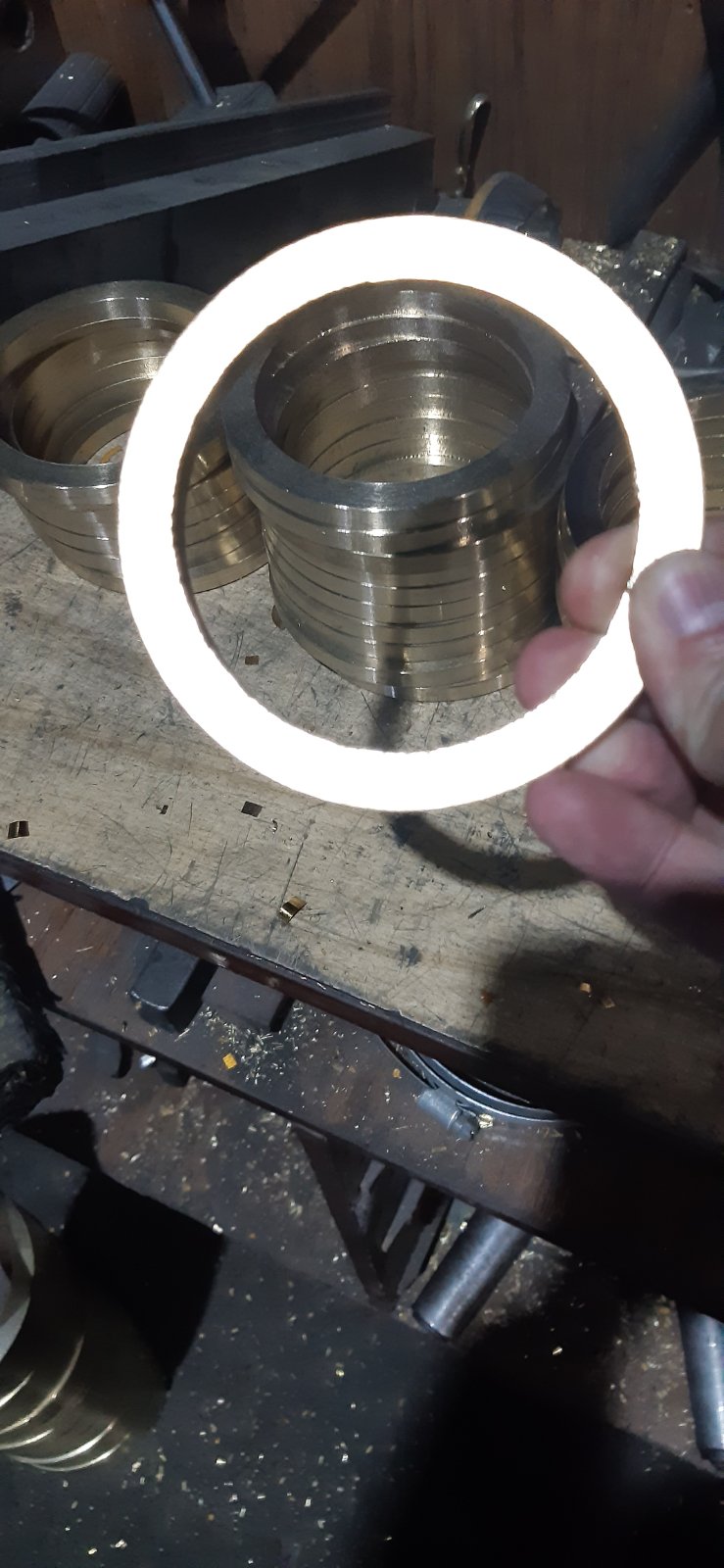 Шайба роликового круга 1080.35.10-1