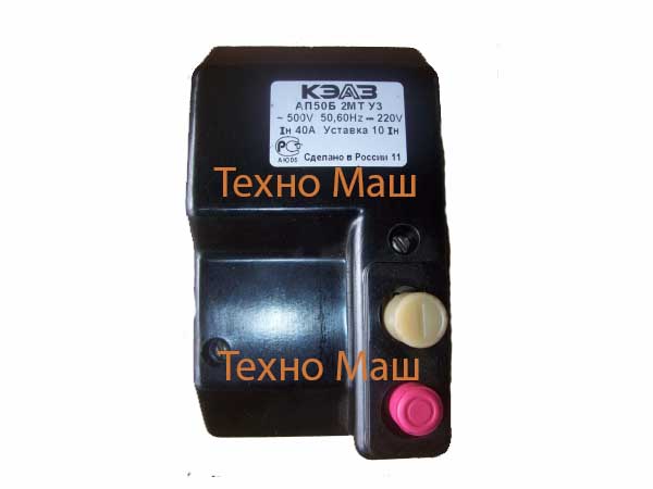 Автоматический выключатель(автомат) АП50Б - 3МТ 40A