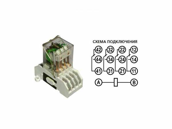 реле промежуточное р21-003