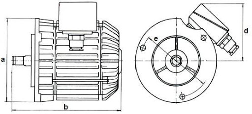 Двигатель перемещения (передвижения) тельфера (тали) Болгарский, 2-3,2т Двигатель перемещения (передвижения) тельфера (тали) схема