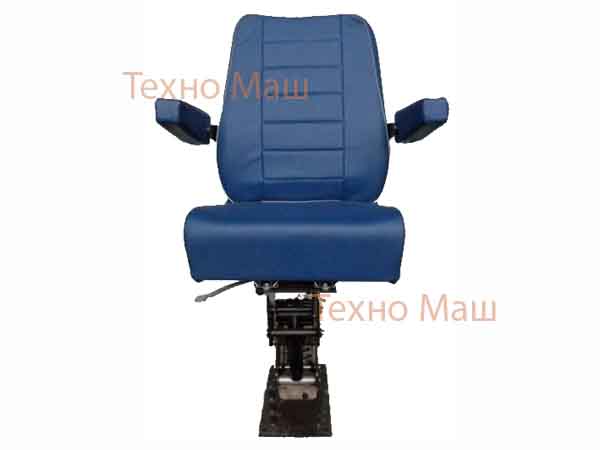 Кресло оператора (сиденье водителя) антивибрационное поворотное КАП-2B