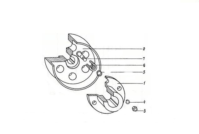 Муфта упругая втулочно-пальцевая 251.11.08.000 крана ДЭК-251