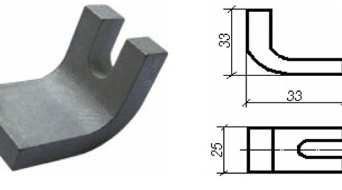 Неподвижный контакт контактора КТ-6033