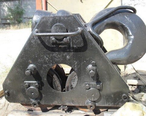 Обойма крюковая Q=25т крана ДЭК 251