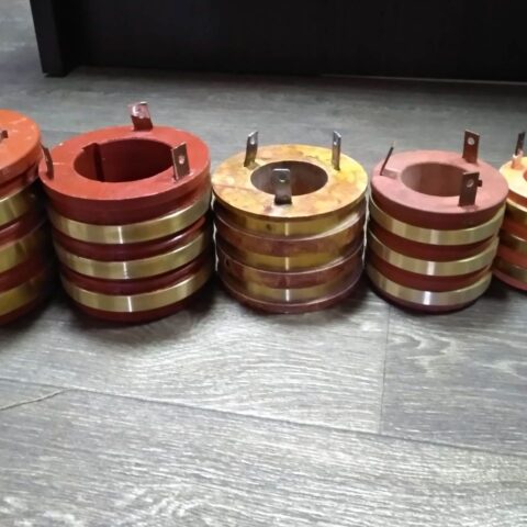 Блоки контактных колец (фазные головки)  Slip ring blocks (phase heads)
