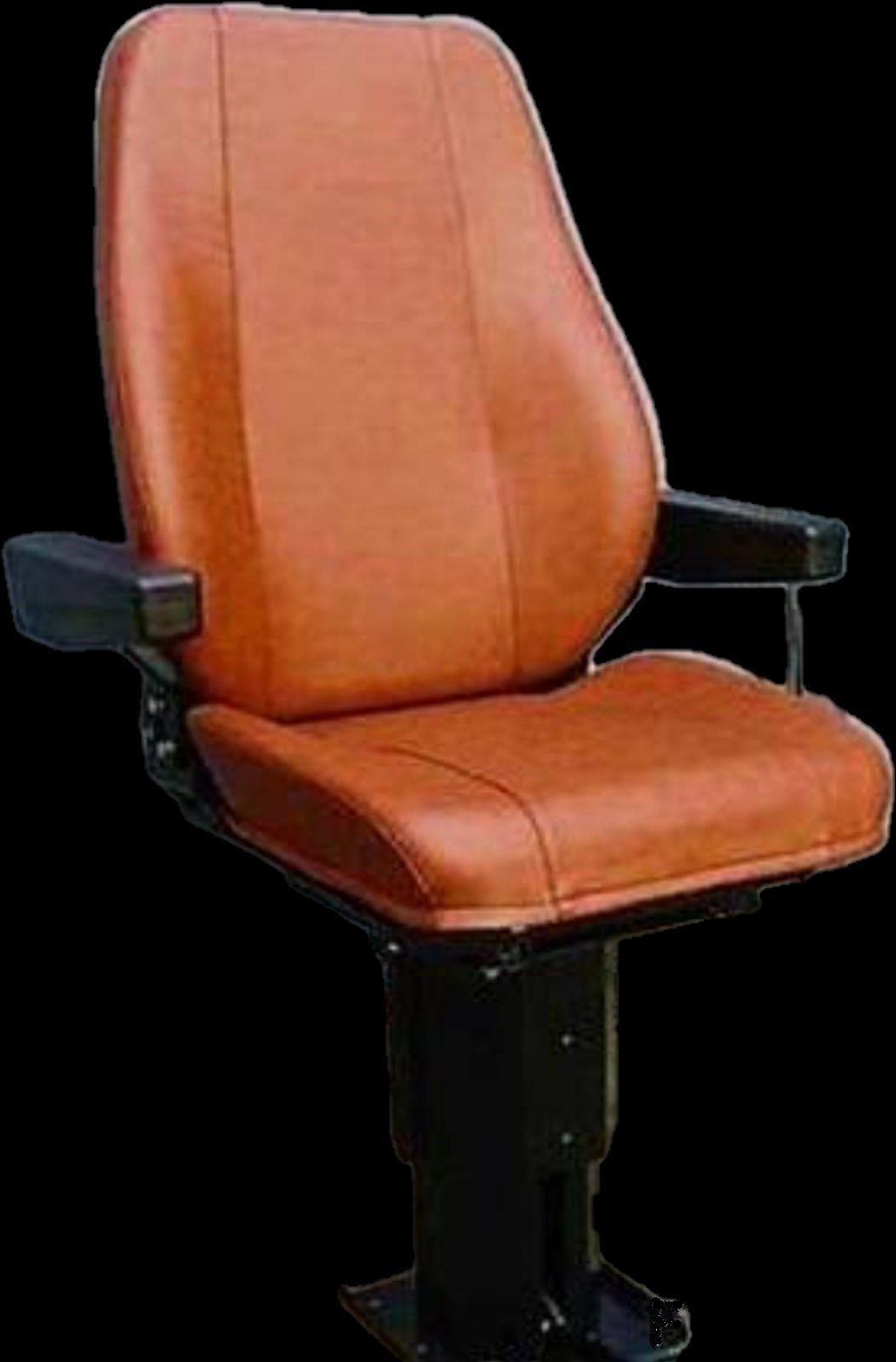 Кресло машиниста (базовый вариант) - предназначено для установки в кабины локомотивов, мотовагоного и специального подвижного состава, а также электровагонов метро. Driver's seat (basic version) - designed for installation in the cabins of locomotives, multiple-car and special rolling stock, as well as electric metro cars.