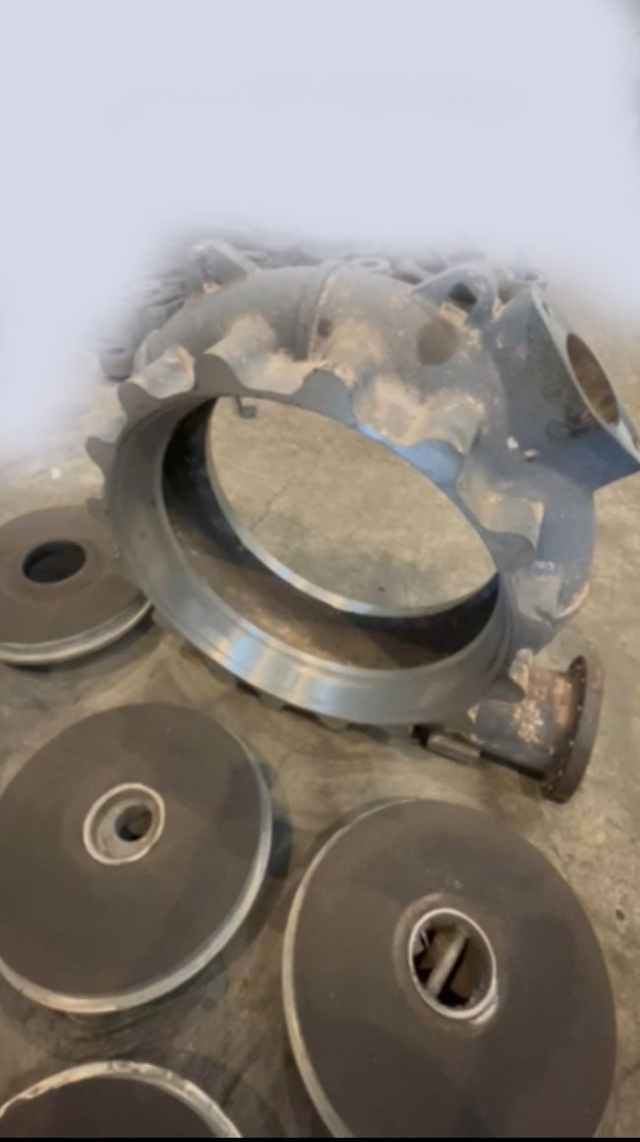 Запчасти насоса ГрУ 800/40. Корпус насоса 76 .00. 001 ст.30ХГ2СТЛ.