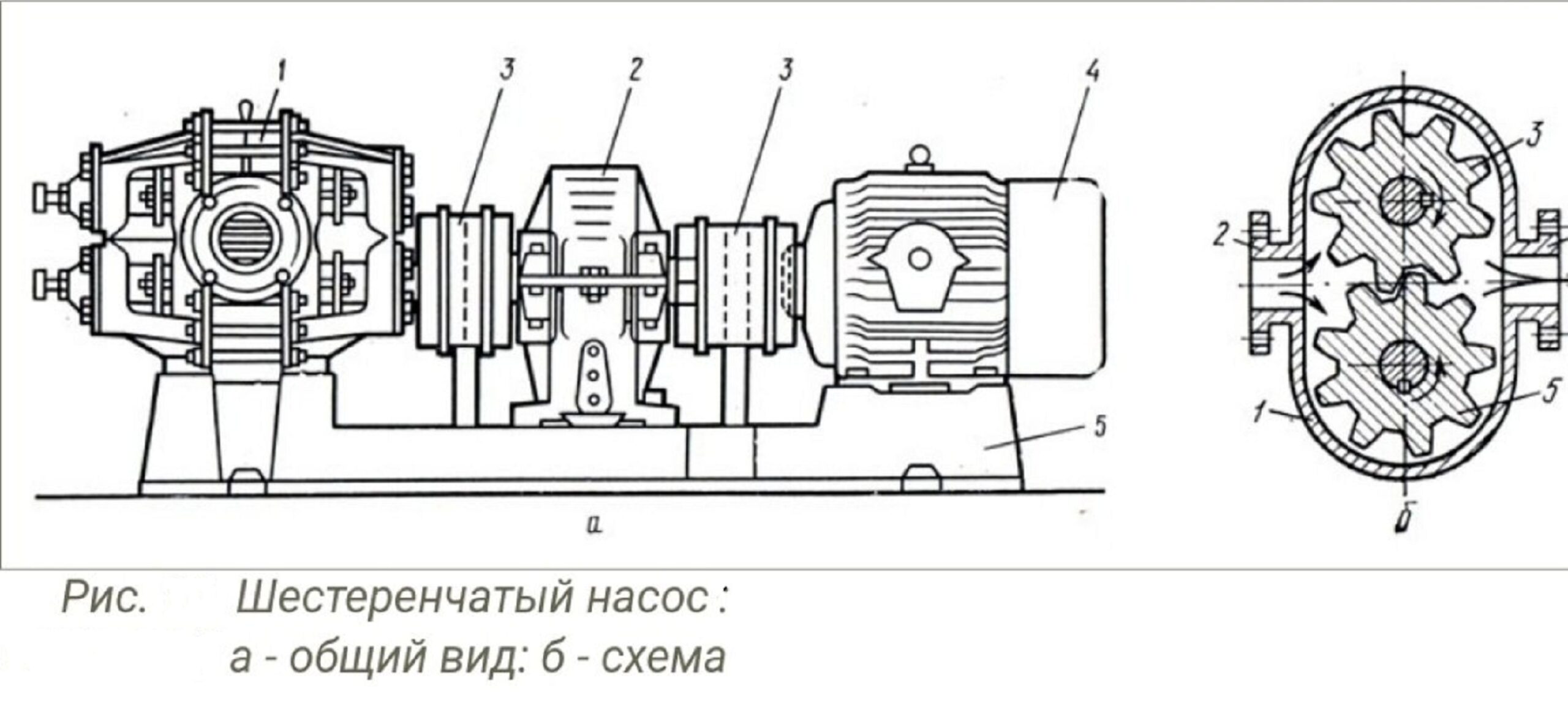 схема насоса